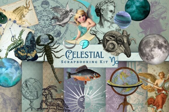 Celestial Scrapbooking Kit: A Practical Guide to Maximizing Your Digital Craft Supplies