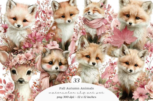 Evaluating Whimsical Fall Autumn Animals Clipart for Your Creative Projects