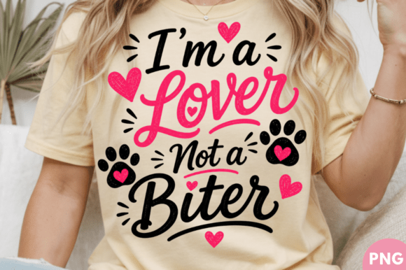 I’m a Lover Not a Biter Cute Dog T-shirt: A Practical Guide for Creators